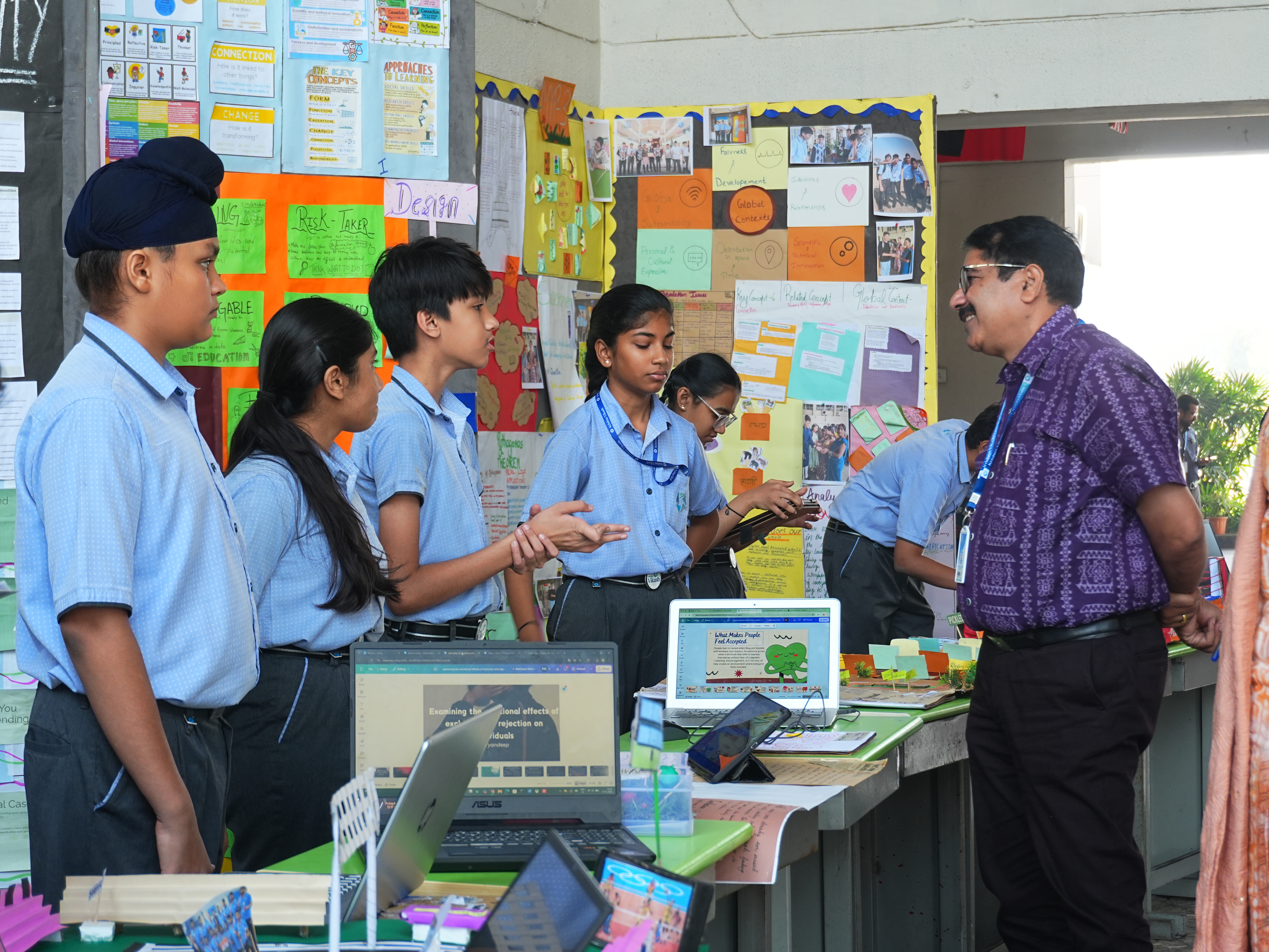 MYP students at KVGS